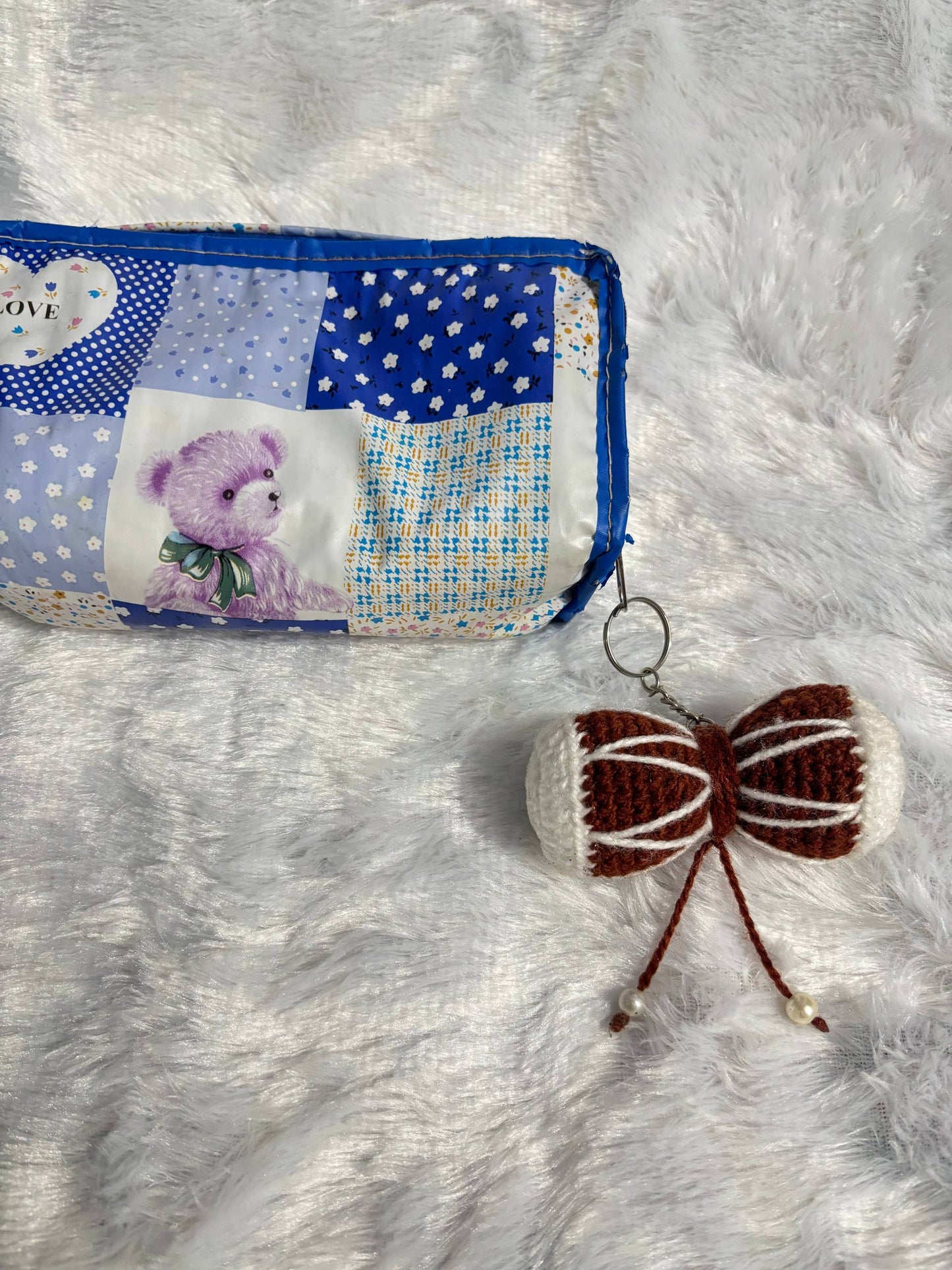 ShivRaag Crochet Damru Keychain