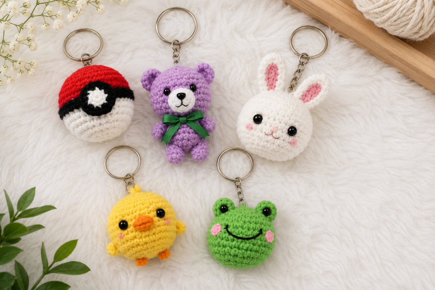 Crochet Keychains