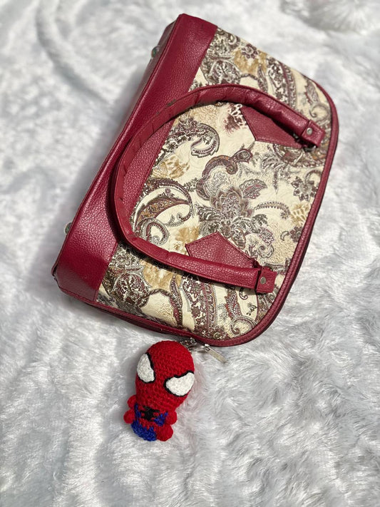 ChibiSpidey Crochet Spiderman Keychain