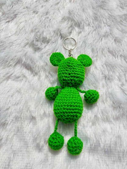 FroggyPop Crochet Frog Keychain