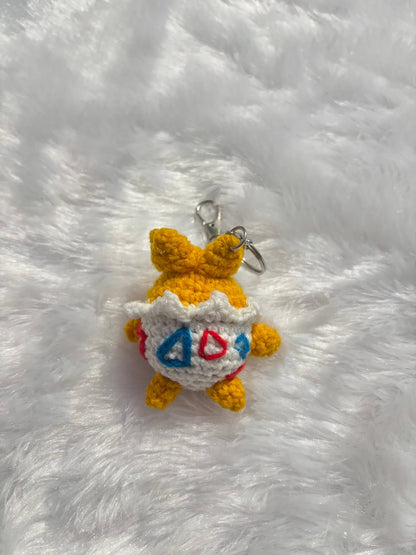 Togepi Cuddle Crochet Pokemon Charm