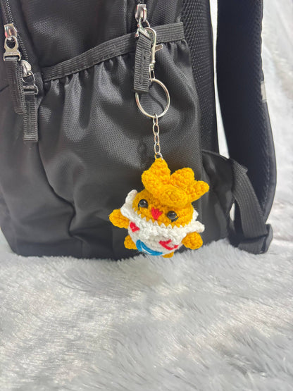 Togepi Cuddle Crochet Pokemon Charm