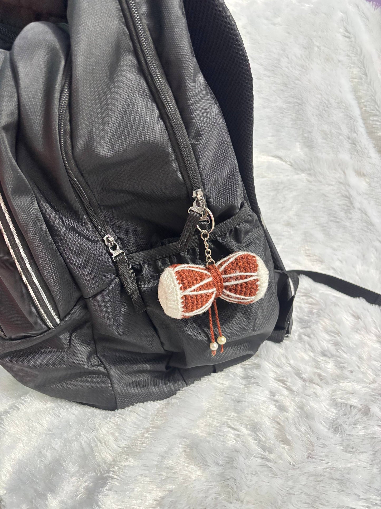 ShivRaag Crochet Damru Keychain