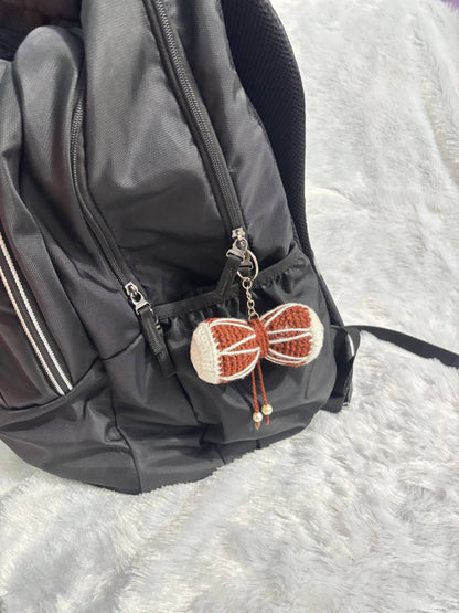 ShivRaag Crochet Damru Keychain