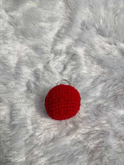 SpideyPop Crochet Spiderman Keychain Charm